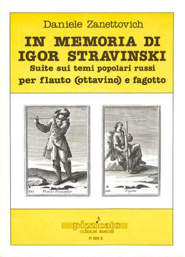 Zanettovich, D: In memoria di Igor Strawinsky