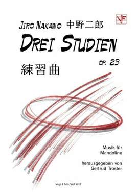 NAKANO, J: 3 Studien op 23 op. 23