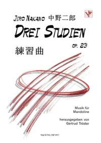 NAKANO, J: 3 Studien op 23 op. 23
