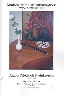 Kleinknecht, J F: Sonate 1 G-Dur