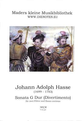 Hasse, J A: Sonate G-Dur - Divertimento