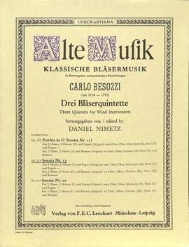 Besozzi, C: Sonate 13 C-Dur