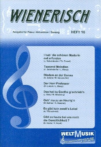Wienerisch Heft 16