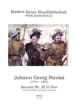 Sonate 3 G-Dur