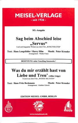 Kreuder, P: Sag beim Abschied leise Servus +