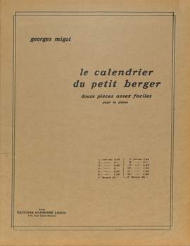 Migot, G: Le calendrier du petit berger 2 / 7 - 12