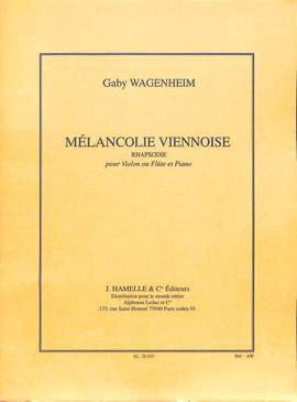 Wagenheim, G: Melancolie viennoise