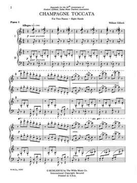 Gillock, W L: Champagne Toccata