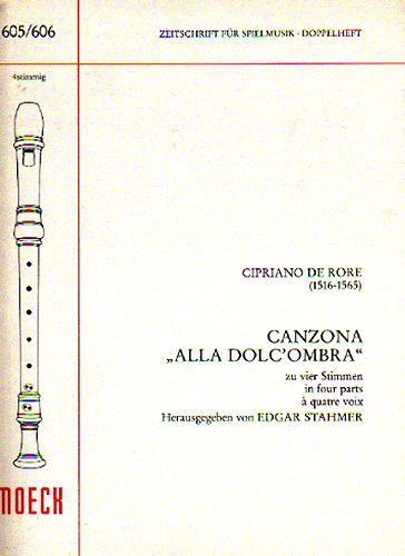 Canzona alla dolc'ombre