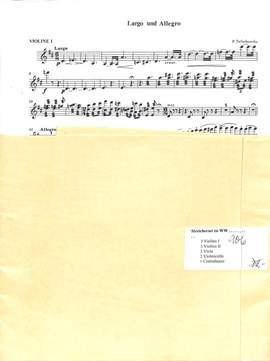 Tchaikovsky, P I: Largo + Allegro