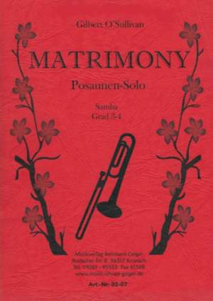O'Sullivan, G: Matrimony B flat major