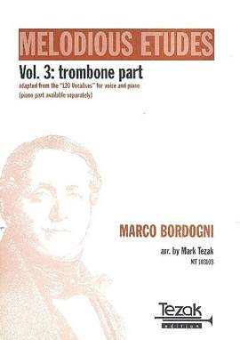 Bordogni, M: Melodious Etudes 3