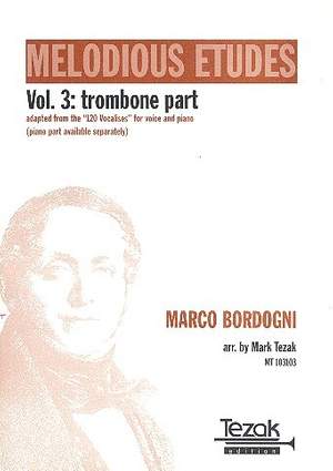 Bordogni, M: Melodious Etudes 3