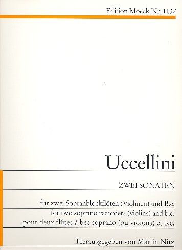 Uccellini, M: 2 Sonaten