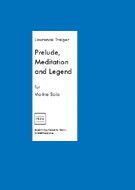 Traiger, L: Prelude Meditation and Legend