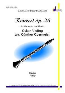 Rieding, O: Konzert D-Dur op 36