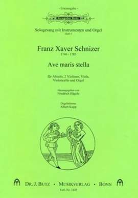 Schnizer, F X: Ave Maris Stella