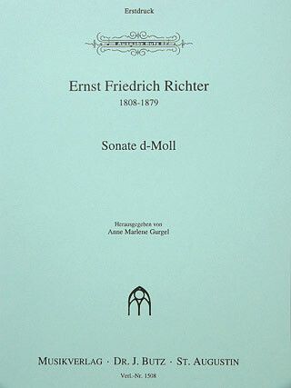 Richter, E F E: Sonate d-moll