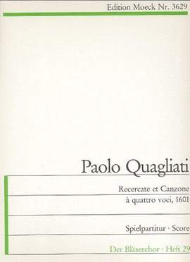 Quagliati, P: Recercate et Canzone