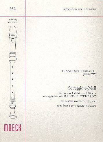 Durante, F: Solfeggio e-moll