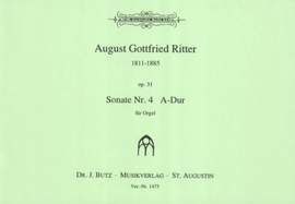 Ritter, A G: Sonate 4 A-Dur op 31 A major Op. 31