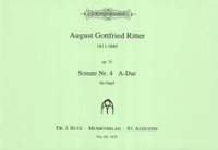 Ritter, A G: Sonate 4 A-Dur op 31 A major Op. 31