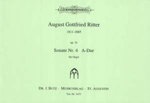 Ritter, A G: Sonate 4 A-Dur op 31 A major Op. 31
