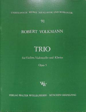 Volkmann, R: Trio op 5