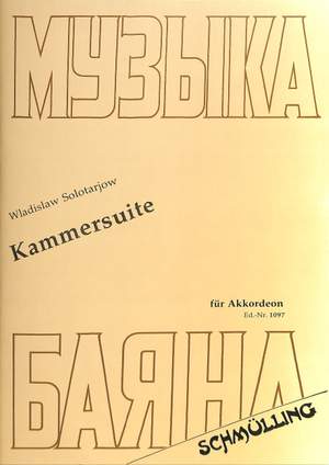 Solotarjow, W: Kammersuite