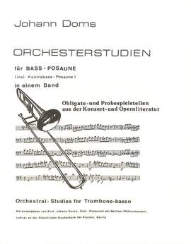 DOMS, J: Orchesterstudien für Bassposaune in einem Band