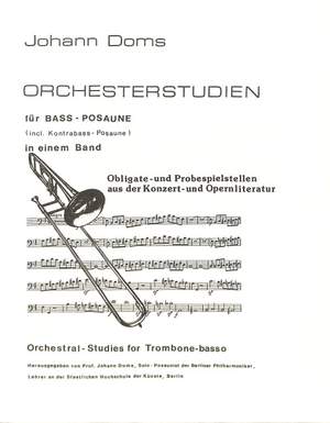 DOMS, J: Orchesterstudien für Bassposaune in einem Band