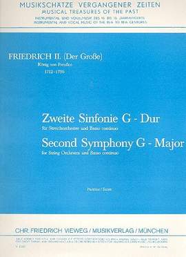 Friedrich II.: Sinfonie 2 G-Dur