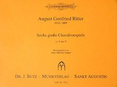 Ritter, A G: 6 Choralvorspiele op 8 / 9