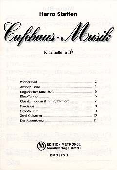 Steffen, H: Cafehaus Musik