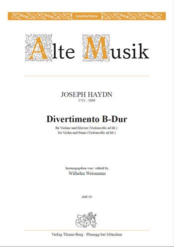 Haydn, J: Divertimento B-Dur