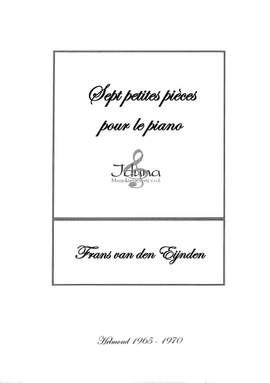 7 petites pieces pour le piano
