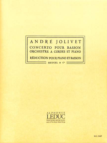 Jolivet, A: Konzert