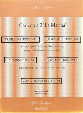 Marini, B: Canzon a 3 la marina 8