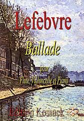 Lefebvre, C E: Ballade op 37