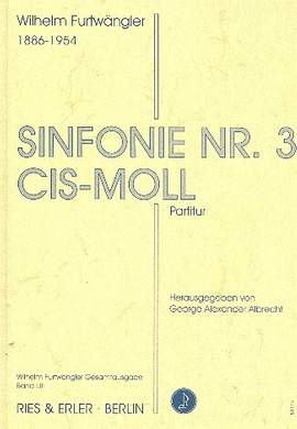 Furtwaengler, W: Sinfonie 3 cis-moll