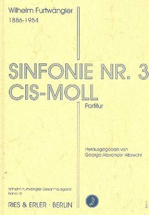 Furtwaengler, W: Sinfonie 3 cis-moll