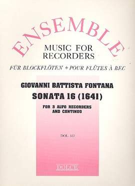 Fontana, G B: Sonate 16