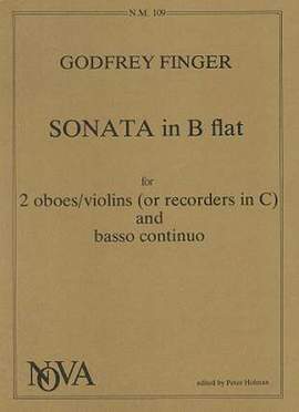 Finger, G: Sonate B-Dur
