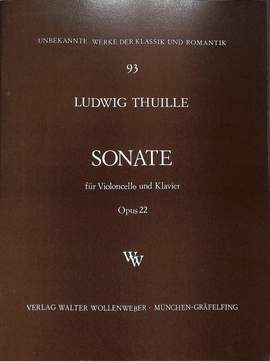 Thuille, L: Sonate op 22