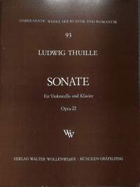 Thuille, L: Sonate op 22