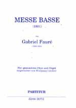 Fauré, G: Masse basse