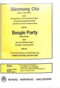 Steffen, H: Stimmung Ole + Boogie Party