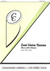 Weber, R: 2 kleine Themen