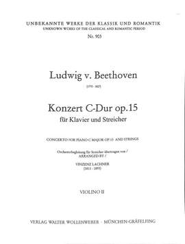 Beethoven, L v: Konzert 1 C-Dur op 15
