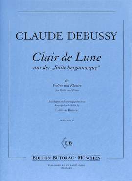 Debussy, C: Clair de lune (Suite Bergamasque)